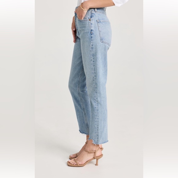 AGOLDE RILEY HIGH RISE STRAIGHT CROP SIZE 25 - Picture 4 of 8